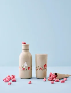 Stelton Taza térmica To Go Click Mumin 0,2 l, Moominmamma’s Tea party Beige Hot