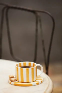 Olsson & Jensen Taza y platillo Monica, Amarillo Clearance