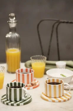 Olsson & Jensen Tazas De Café<Taza y platillo Monica, Verde