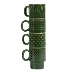 Sagaform Tazas espresso Coffee & More, 4-pack, Verde Hot
