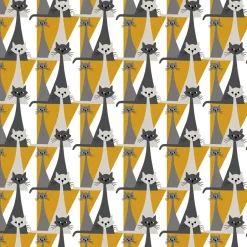 Arvidssons Textil Telas Por Metro<Tela Kitty, Amarillo