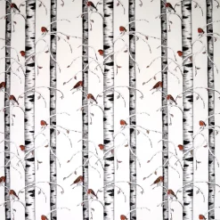 Arvidssons Textil Telas Por Metro<Tela Vinterdungen, Blanco