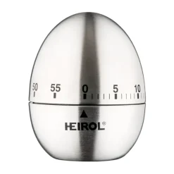 Heirol Termómetros Y Temporizadores<Temporizador de cocina , Acero inoxidable Plateado