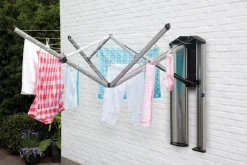 Brabantia Otros Utensilios De Limpieza<Tendedero WallFix 24 m con caja de protección, Gris