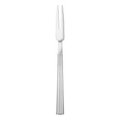 Georg Jensen Cubiertos De Servir<Tenedor de carne Bernadotte, Acero inoxidable Plateado