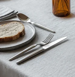Robert Welch Tenedor de entrante Bergen mate, acero inoxidable Plateado Hot