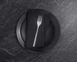 Robert Welch Tenedor de entrante Blockley brillante, acero inoxidable Plateado Discount