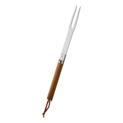 Fiskars Tenedor grill Norden, acero inoxidable-abedul Plateado Online
