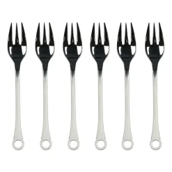 Gense Tenedor para tarta Pantry 6 unidades, Acero inoxidable Plateado Online