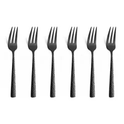 Amefa Tenedores de postre Felicity 15,6 cm 6-pack, Negro Hot