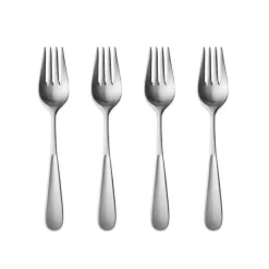 Georg Jensen Cubiertos De Postre<Tenedores mate para tarta Vivianna, 4 piezas Plateado