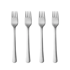 Georg Jensen Cubiertos De Mesa<Tenedores para tarta Copenhagen mate, set de 4 Plateado