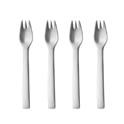 Georg Jensen Cubiertos De Postre<Tenedores para tarta New York, 4 piezas Plateado