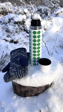 Pluto Design Termo Berså 0,75 L, Blanco-verde BlancoVerde Hot