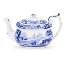 Spode Teteras<Tetera Blue Italian, 1,1 l Azul