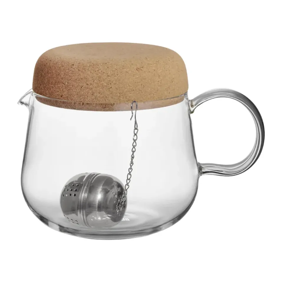 Kosta Boda Teteras<Tetera con tapa de corcho Viva 1,2 L, Transparente