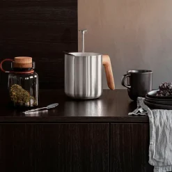 Eva Solo Cafeteras Y Cafeteras De Émbolo<Tetera de émbolo Nordic Kitchen, acero inoxidable Plateado