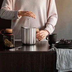Eva Solo Cafeteras Y Cafeteras De Émbolo<Tetera de émbolo Nordic Kitchen, acero inoxidable Plateado