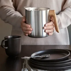 Eva Solo Cafeteras Y Cafeteras De Émbolo<Tetera de émbolo Nordic Kitchen, acero inoxidable Plateado