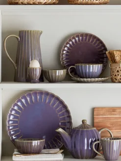 Bloomingville Tetera Latina 1,085 L, Purple Púrpura Hot