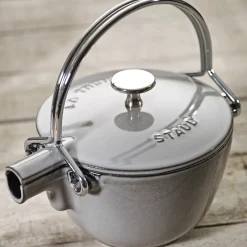 STAUB Tetera redonda 1,15 L, Gris Sale