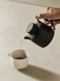 Design House Stockholm Tetera Sand 65 cl, Black clay Negro Sale
