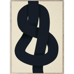 Paper Collective Láminas Y Pósteres<The Knot, 70x100 cm Azul