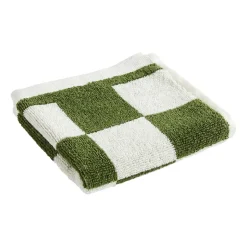 HAY Toalla Check 30x30 cm, Matcha Marrón Hot