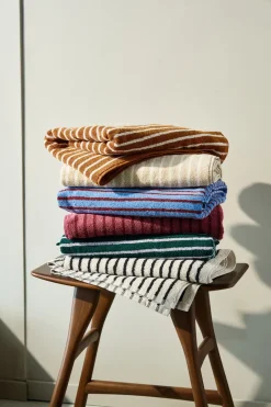 Scandi Living Toallas De Baño|Toallas De Mano Y Cortesía<Toalla de baño Drift 70x140 cm, Verde-morado VerdePúrpura