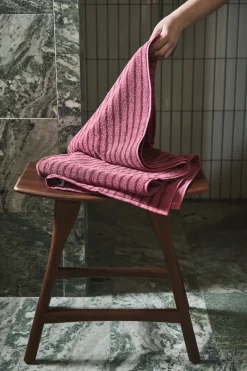 Scandi Living Toallas De Baño|Toallas De Mano Y Cortesía<Toalla de baño Drift 70x140 cm, Rosa-rojo RosaRojo