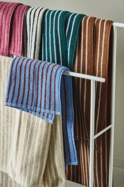 Scandi Living Toalla de baño Drift 70x140 cm, Marrón-blanco MarrónBlanco Sale