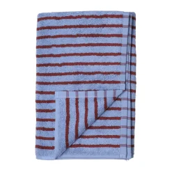 Scandi Living Toallas De Mano Y Cortesía|Toallas De Baño<Toalla de baño Drift 70x140 cm, Azul-rojo AzulRojo