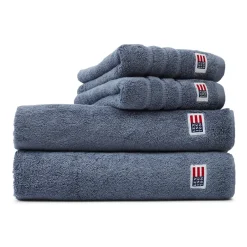 Lexington Toalla de baño Icons Original 100x150 cm, Steel Blue Azul Hot