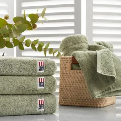 Lexington Toalla de baño Icons Original 70x130 cm, Vintage green Verde