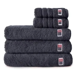 Lexington Toalla de baño Icons Original 70x130 cm, Charcoal Gris Clearance