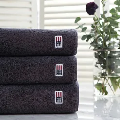 Lexington Toalla de baño Icons Original 100x150 cm, Charcoal Gris Hot