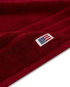 Lexington Toalla de baño Icons Original 70x130 cm, Wine Rojo Sale