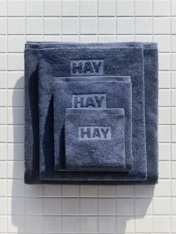 HAY Toallas De Baño|Toallas De Mano Y Cortesía<Toalla de baño Mono 70x140 cm, Steel blue Azul