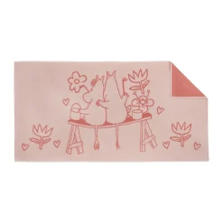 Moomin Arabia Toallas De Baño<Toalla de baño Mumin 70x140 cm, Amor Rosa