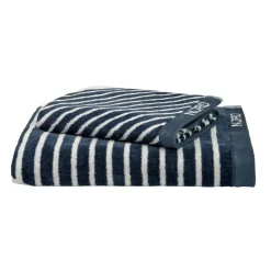 NJRD Toalla de baño Stripes 70x140 cm, Azul Clearance