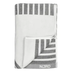 NJRD Toallas De Baño<Toalla de baño Stripes 100x150 cm, Gris