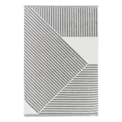 NJRD Toallas De Baño<Toalla de baño Stripes 100x150 cm, Gris