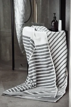NJRD Toallas De Baño<Toalla de baño Stripes 100x150 cm, Gris