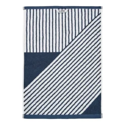 NJRD Toalla de manos Stripes 50x70 cm, Azul Discount
