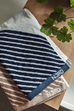 NJRD Toalla de manos Stripes 50x70 cm, Azul Discount