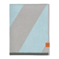 Mette Ditmer Toalla Diagonal, Mint, 70x133 cm GrisAzul Clearance