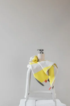 Mette Ditmer Toallas De Baño<Toalla Diagonal, Yellow, 70x133 cm Amarillo