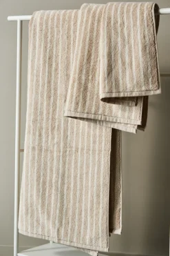 Scandi Living Toallas De Mano Y Cortesía<Toalla Drift 30x50 cm, Beige-blanco BeigeBlanco