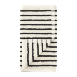 Scandi Living Toallas De Mano Y Cortesía<Toalla Drift 30x50 cm, Blanco-negro BlancoNegro