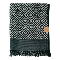Mette Ditmer Toalla Morocco 70x135 cm, Black-white NegroBlanco Clearance